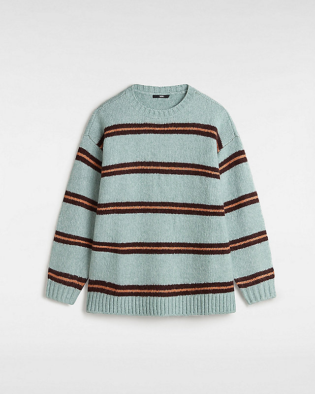 Suzie Stripe Crew Sweater 1