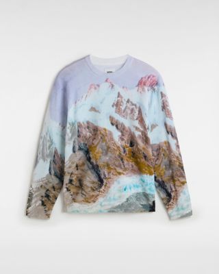 Premium Printed Knit Sweatshirt