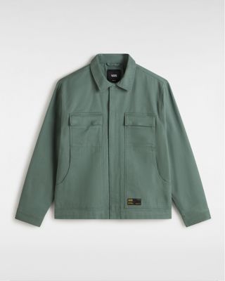 Mcavoy Station Jacket Green Vans