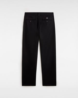 VANS Pantaloni Chino Authentic Slim (black) Uomo Nero, Taglia 33x34