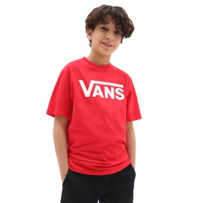 Camiseta Vans Classic para niño (8-14 años) Rojo