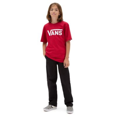 Vans shorts deals kids red