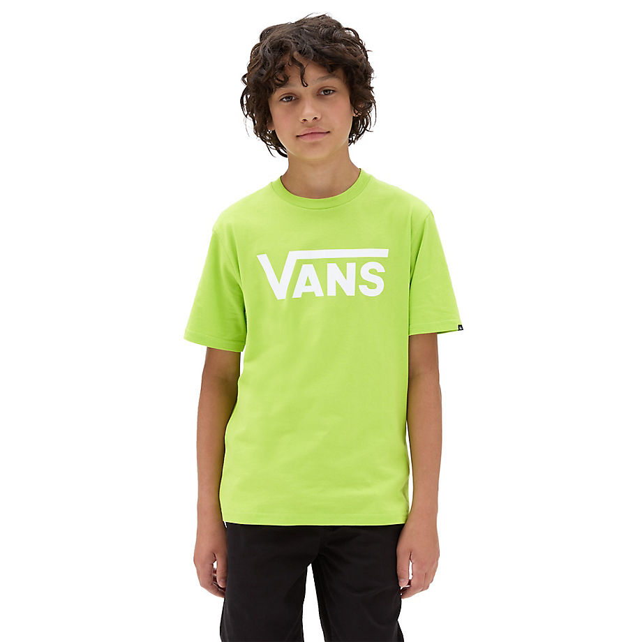 Vans Boys Classic T-shirt (8-14 Years) (lime Green) Boys Green