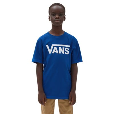 (8-14 Classic T-Shirt | Weiß Jahre) Jungen Vans Blau, | Vans