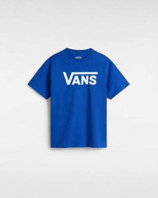 Vans Maglietta Bambino Classic (8-14 Anni) (surf The Web) Boys Blu