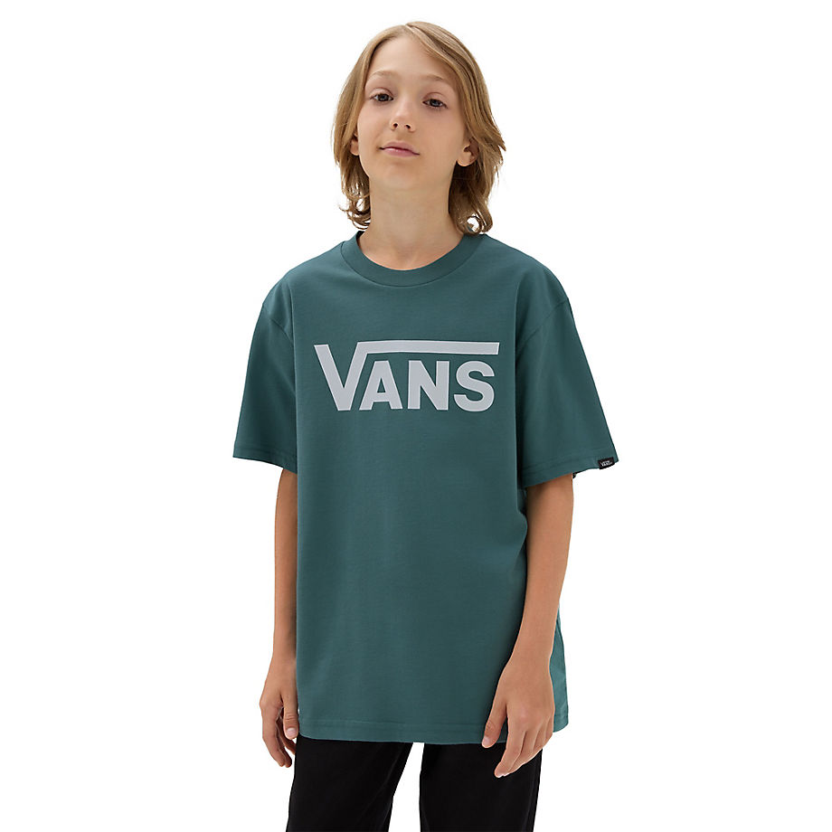 Vans Boys Classic T-shirt (8-14 Years) (north Atlantic) Boys Green