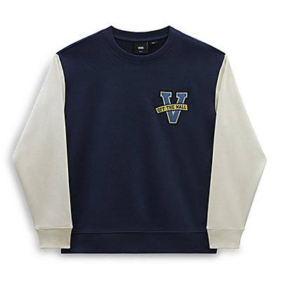 Varsity V Oversized Crew Sweater 4