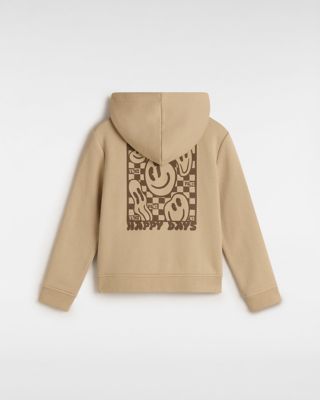 Sweat a capuche Happy Days Full Fille 2 8 ans Beige Vans