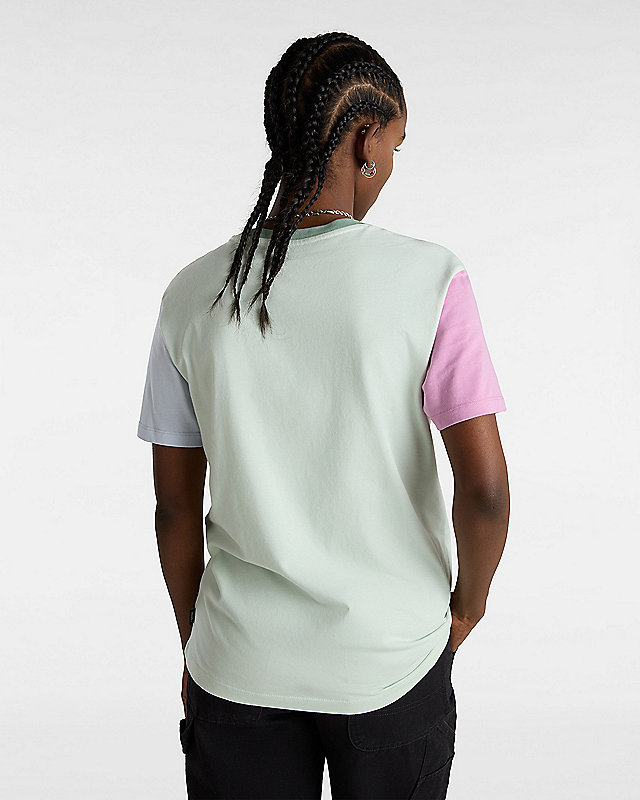 Colorblock Boy Friend Fit T-Shirt 4