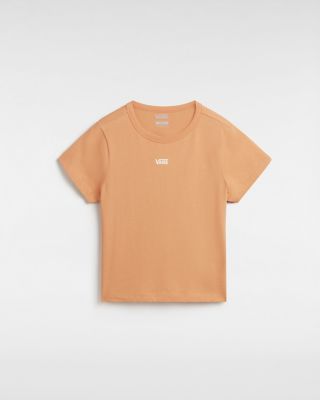 Vans Basic Mini-t-shirt (copper Tan) Damen Orange