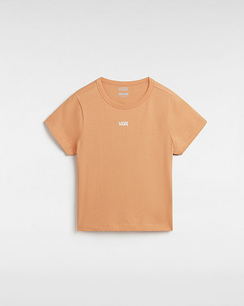 Vans Basic Mini T-shirt (copper Tan) Women Orange