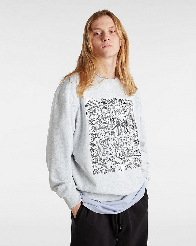 Skool Doodle Relaxed Fit Sweater 3