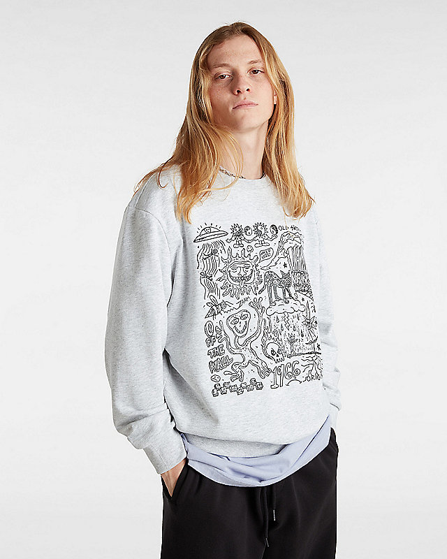 Sweat-shirt Skool Doodle Relaxed Fit 3