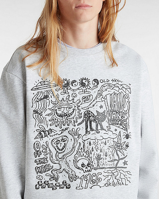 Sweat-shirt Skool Doodle Relaxed Fit 7