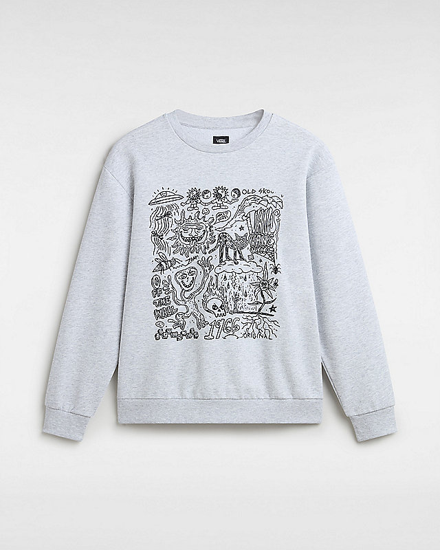 Skool Doodle Relaxed Fit Sweater 1