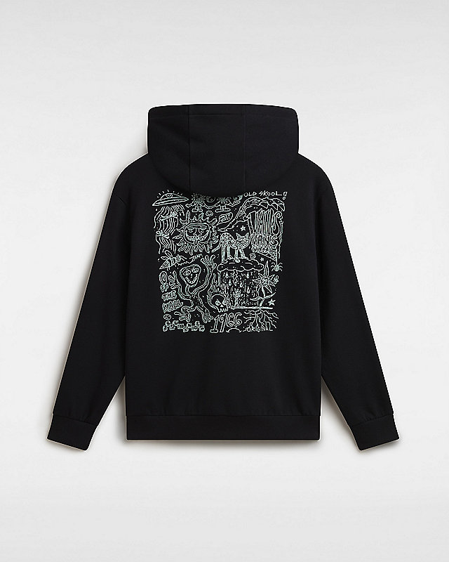 Sweat à capuche Skool Doodle Relaxed Fit 2