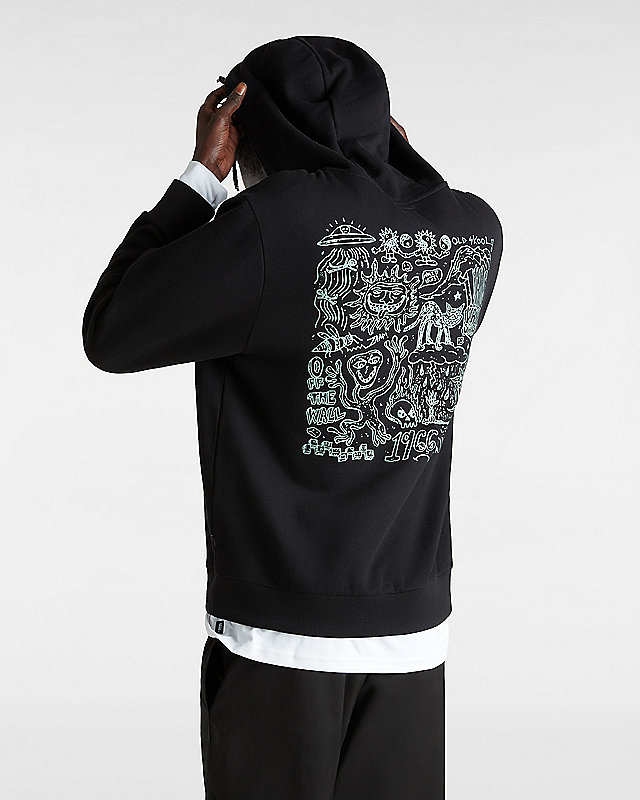 Sweat à capuche Skool Doodle Relaxed Fit 4