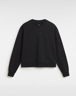 Vans Essential Crew Sweatshirt (black) Women Black, Size L