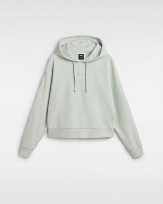 Vans Essential Relaxed Fit Pullover Hoodie (pale Aqua) Women Green