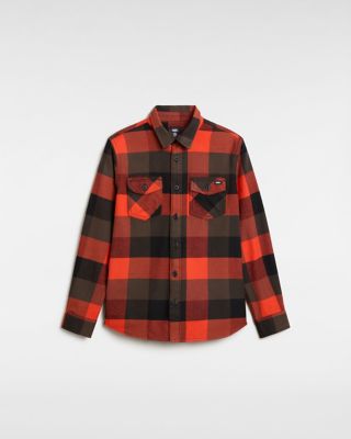 Kids Box Flannel Classic Long Sleeve Woven Shirt (8-14 Years)