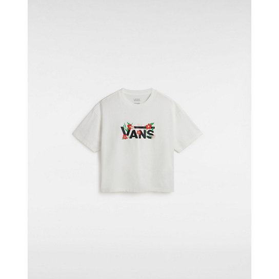 Fleurs OS Crop T-Shirt | Vans