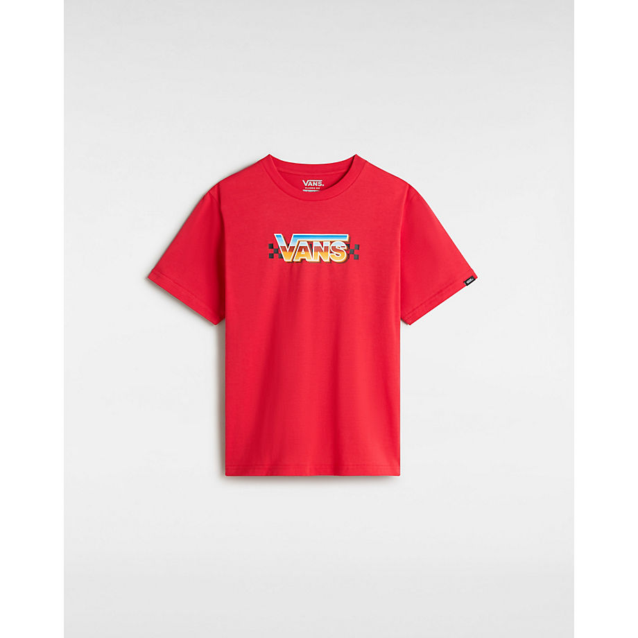 Vans Boys Bosco T-shirt (8-14 Years) (racing Red) Boys Red
