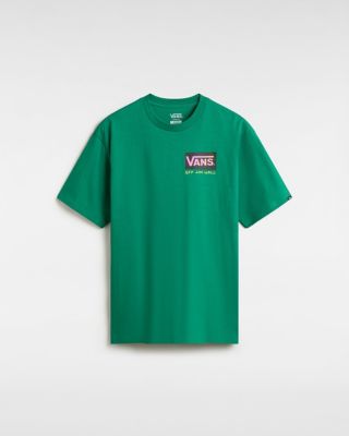 Vans Camiseta Suelta Landscape Surf (verdant Green) Hombre Verde