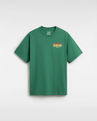 Vans T-shirt Wild Digital (verdant Green) Homme Vert