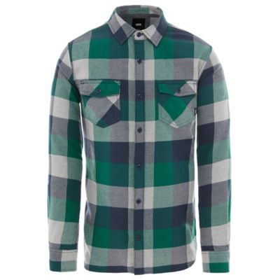 Box Flannel Shirt | Green | Vans