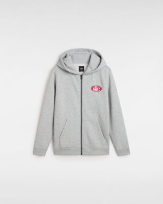 Kids Spray OnPullover Hoodie 8 14 Years Grey Vans