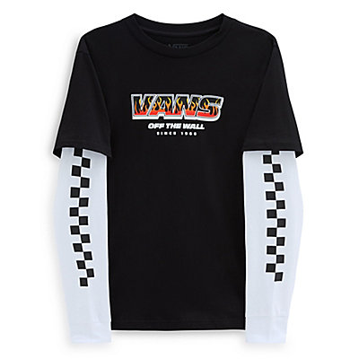 Boys Up In Flames Twofer T-Shirt (8-14 Years) 1