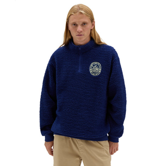Happy moon quarter zip Sherpa Sweatshirt | Vans