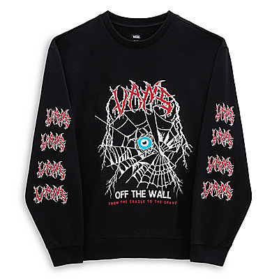 To The Grave Relaxed Crew Sweatshirt 5