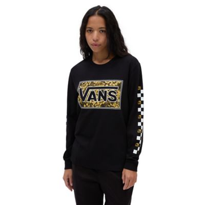 Abstract Flower Long Sleeve T-Shirt | Vans