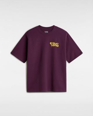 Vans Factory Spray Loose Fit T-shirt (blackberry Wine) Herren Violett