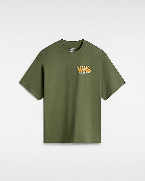 Vans Local Pub Spray Loose Fit T-shirt (olivine) Men Green
