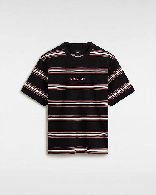 Vans Mesa Stripe T-shirt (black) Men Black