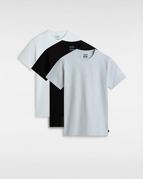 Vans Basic T-shirt (3 Pack) (multi) Unisex Multicolour