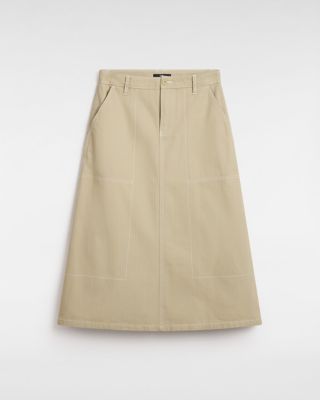 Codey Long Flare Utility Skirt