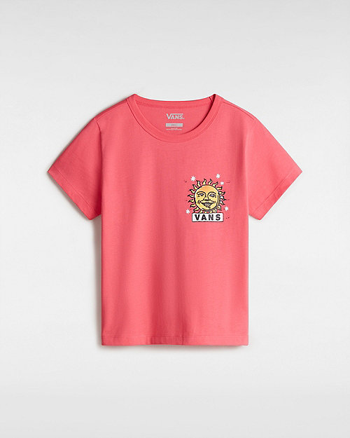 Vans Sol Mini T-shirt (honey Suckle) Women Pink
