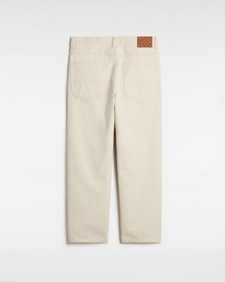 VANS Pantaloni In Denim Skate Check (natural) Uomo Beige, Taglia 34