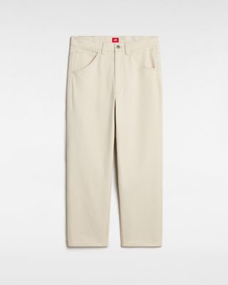 VANS Pantaloni In Denim Skate Check (natural) Uomo Beige, Taglia 34