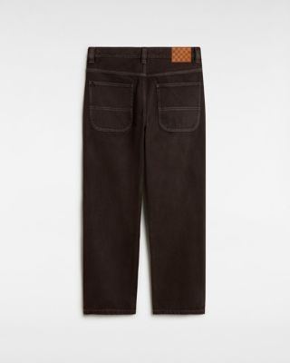 VANS Pantaloni In Denim Skate Check-5 Loose (after Dark) Uomo Grigio, Taglia 29