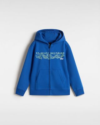 Little Kids Night Watcher Zip Pullover Hoodie (2-8 Years) | Vans