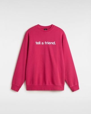 Tell a Friend Crew Sweatshirt | Vans