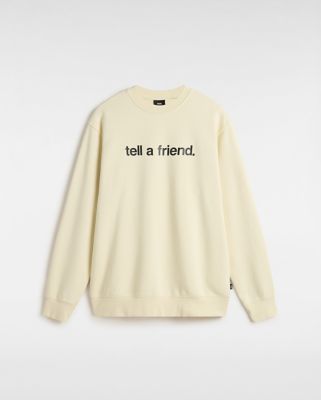 Tell a Friend Crew Sweatshirt | Vans