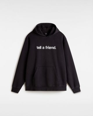 Tell a Friend Hoodie mit Rundhalsausschnitt