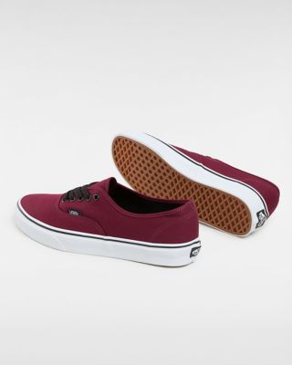 Vans rouge cheap grosse semelle