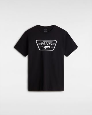 Vans Full Patch T-shirt (black-white) Herren Weiß