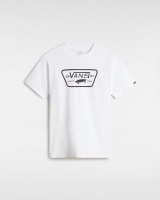 Vans Full Patch T-shirt (white-black) Herren Weiß